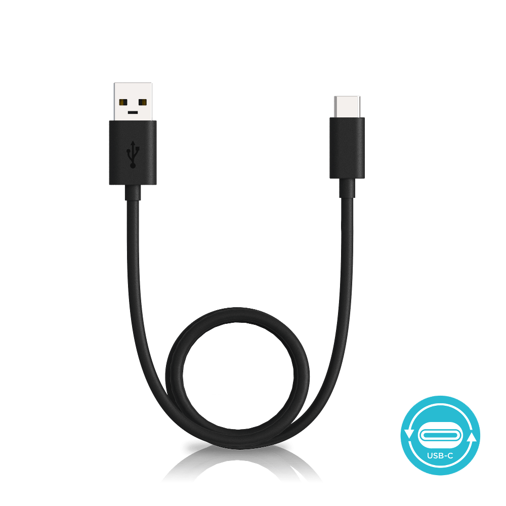 Motorola Data/Charging Cable USB-A to USB-C - Black (3.3 ft)